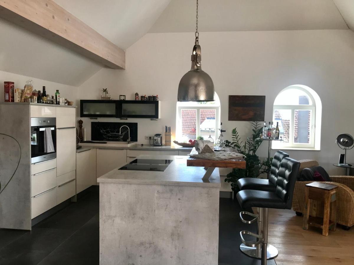 Ueber Den Daechern Der Stiftsstadt! Exklusives Loft Kempten Exteriér fotografie