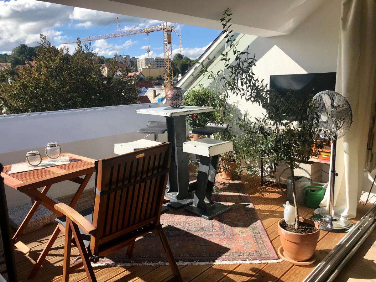 Ueber Den Daechern Der Stiftsstadt! Exklusives Loft Kempten Exteriér fotografie